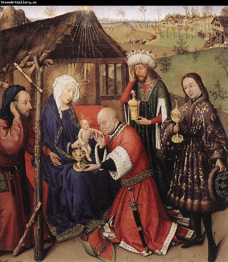 DARET, Jacques Altarpiece of the Virgin dfdsg